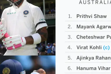 India define XI para el Test de Adelaide: Shaw, Saha y Ashwin titulares