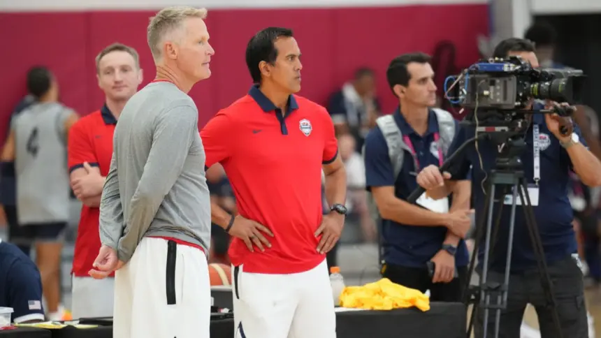 Kerr respalda a Spoelstra como DT de USA: "Gran elección" para el baloncesto