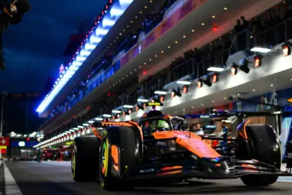 Norris Brillante en Las Vegas: FP2 Interrumpida por Incidentes en la Pista