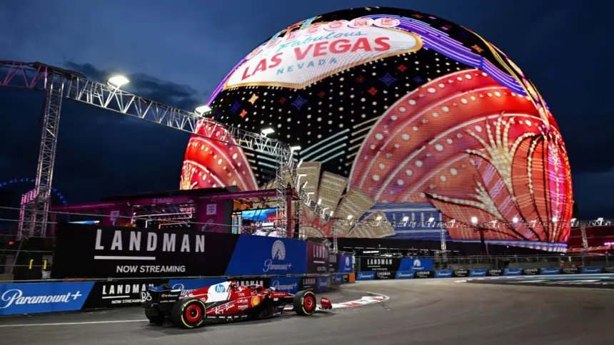 Leclerc Domina FP1 del GP Las Vegas; Norris Sexto, Verstappen en la Lucha