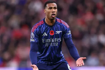 Gabriel, baja clave del Arsenal: Se pierde el derbi vs Tottenham por lesión