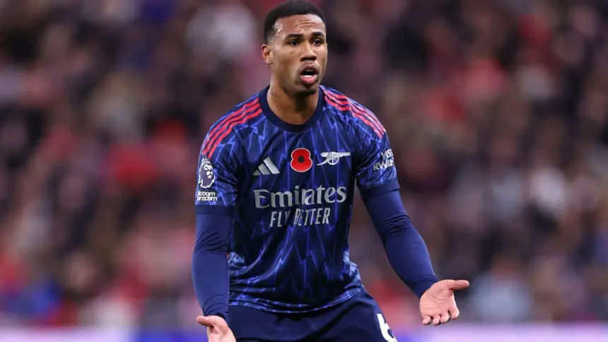 Gabriel, baja clave del Arsenal: Se pierde el derbi vs Tottenham por lesión