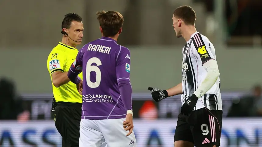 Fiorentina vs Juventus: Partido Suspendido por Cantos Racistas a Vlahovic