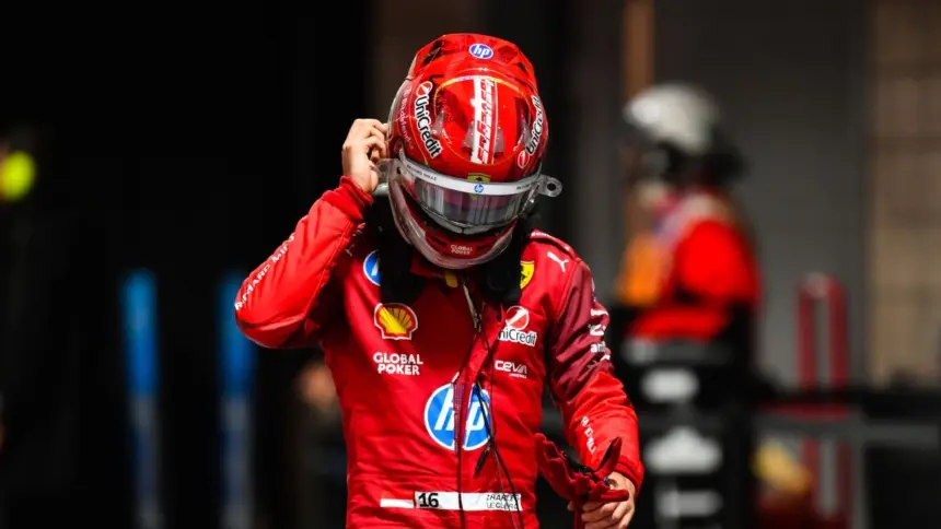 Leclerc, furioso: Ferrari "vergonzoso" en la qualy de Las Vegas