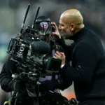 Guardiola, avergonzado tras altercado con camarógrafo y crítica a Echeverri