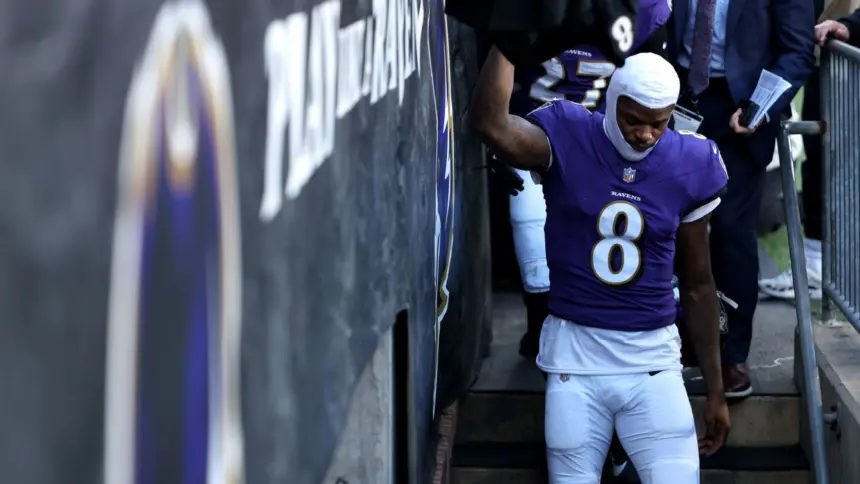 Lamar Jackson: El QB de los Ravens y sus constantes lesiones, ¿jugará?
