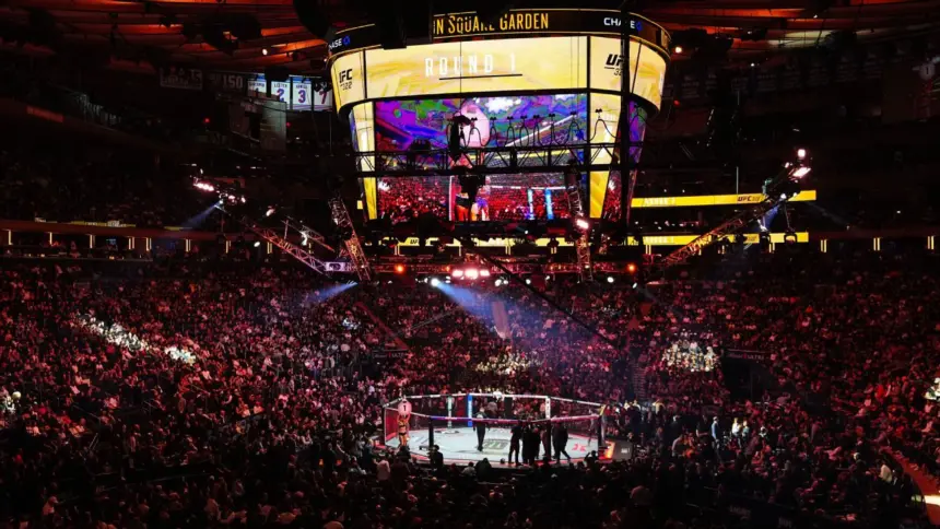 Alcalde de NYC promete castigo por pelea en UFC 322: Danis y equipo de Makhachev 1 Alcalde de NYC promete castigo por pelea en UFC 322: Danis y equipo de Makhachev