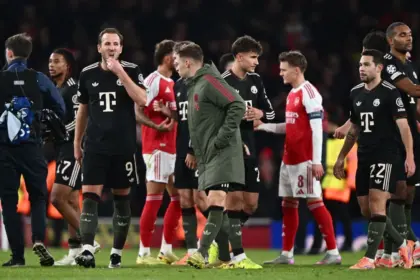 Kane pide calma en Bayern tras derrota ante Arsenal en Champions