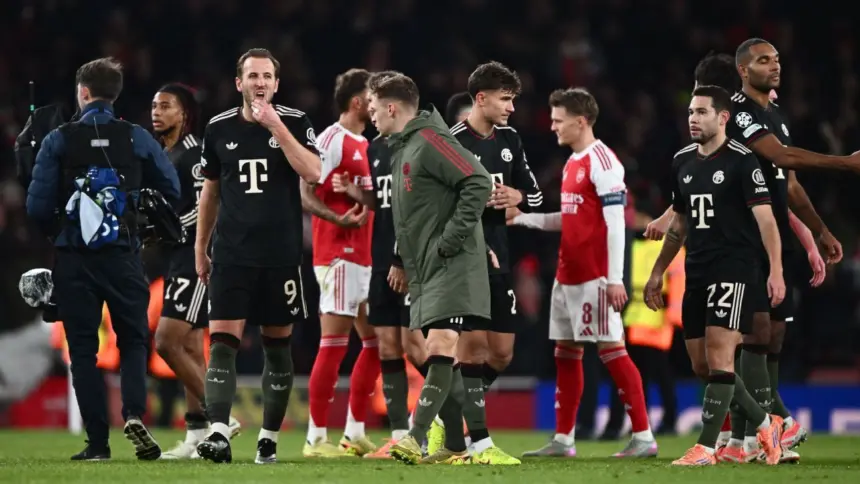 Kane pide calma en Bayern tras derrota ante Arsenal en Champions