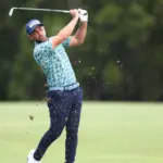 Sergio García lidera el PGA Championship antes de la lluvia en Brisbane