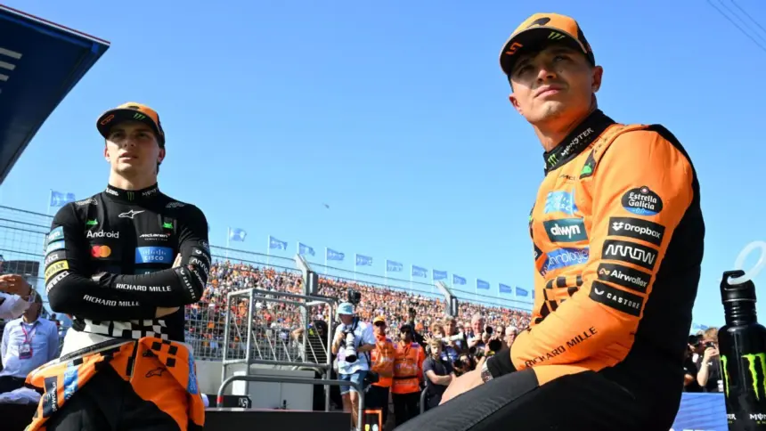 F1: ¿McLaren debe priorizar a Norris sobre Piastri? Análisis del título