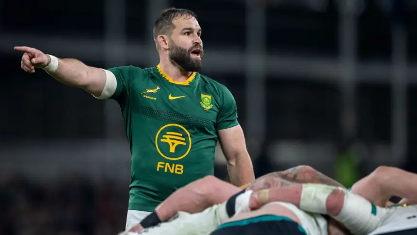 Springboks: 9 cambios vs Gales, Reinach a 50 caps; Erasmus espera batalla