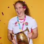 Abby Dow, campeona mundial de rugby, se retira a los 28 años