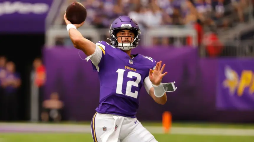 Vikings: Max Brosmer titular vs Seahawks por lesión de McCarthy