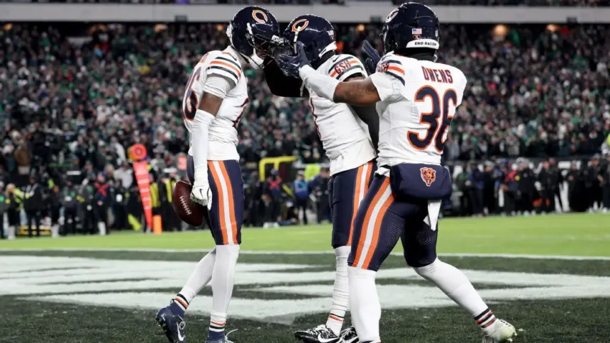 Bears aplastan a Eagles: Chicago se consolida y apunta a Playoffs