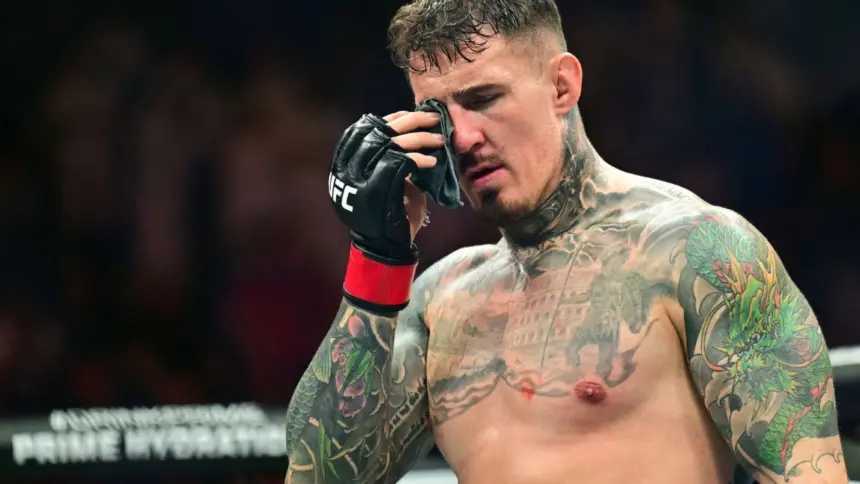 Aspinall acusa a Gane de hacer trampa tras el polémico combate de UFC