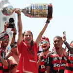 Flamengo: Trofeo Libertadores dañado en celebración del título