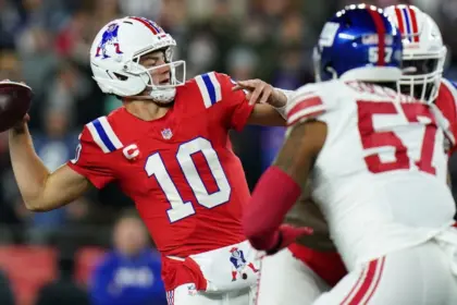 Maye Brillante: Patriots aplastan a Giants y Drake se consolida como MVP 15 Maye Brillante: Patriots aplastan a Giants y Drake se consolida como MVP