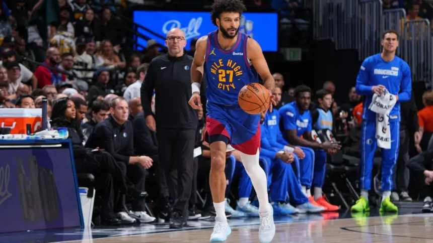 Murray se lesiona el tobillo: Nuggets preocupados tras derrota ante Mavericks