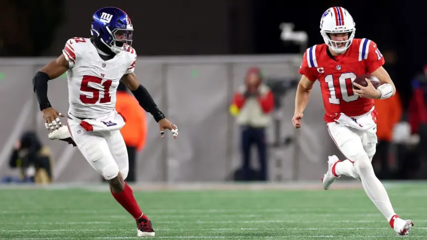 Giants: Abdul Carter, suplente por tardanza, impacta con un sack