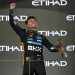 Lando Norris de McLaren, Campeón Mundial F1 2025 en Abu Dabi
