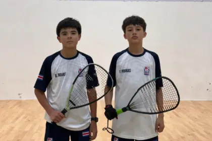 Costa Rica Sorprende a EE.UU. en Mundial Juvenil de Racquetbol en Santo Domingo