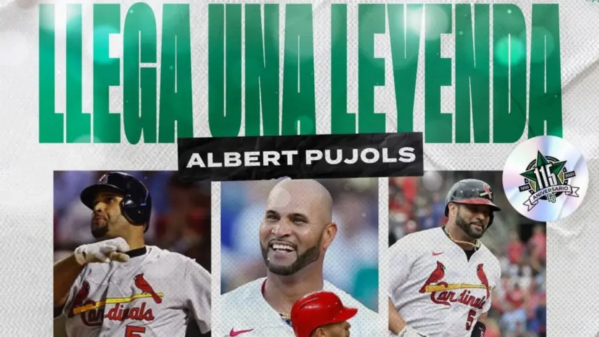 Pujols Llega a las Estrellas Orientales: Refuerzo Estelar para el Béisbol Dominicano