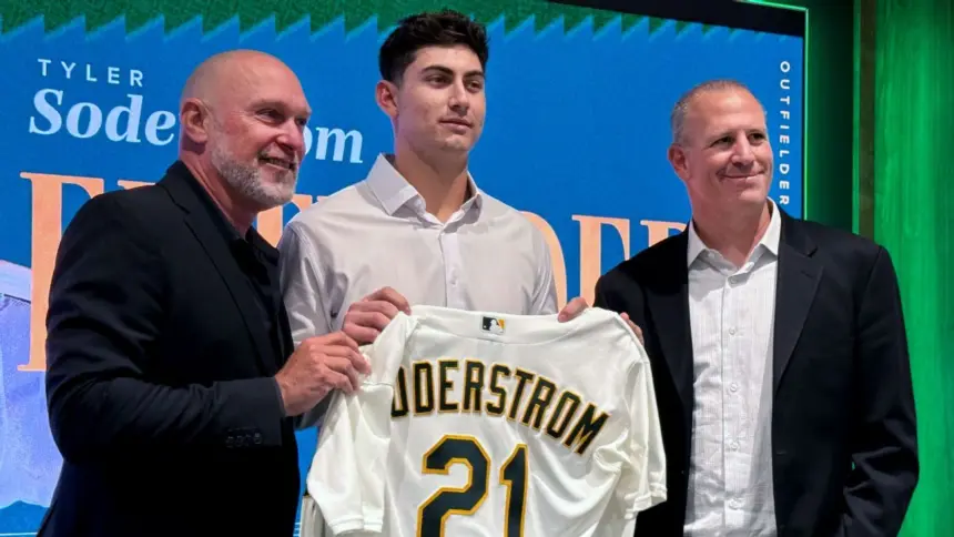 Soderstrom Firma Millonario Contrato con A's: Futuro en Las Vegas Asegurado