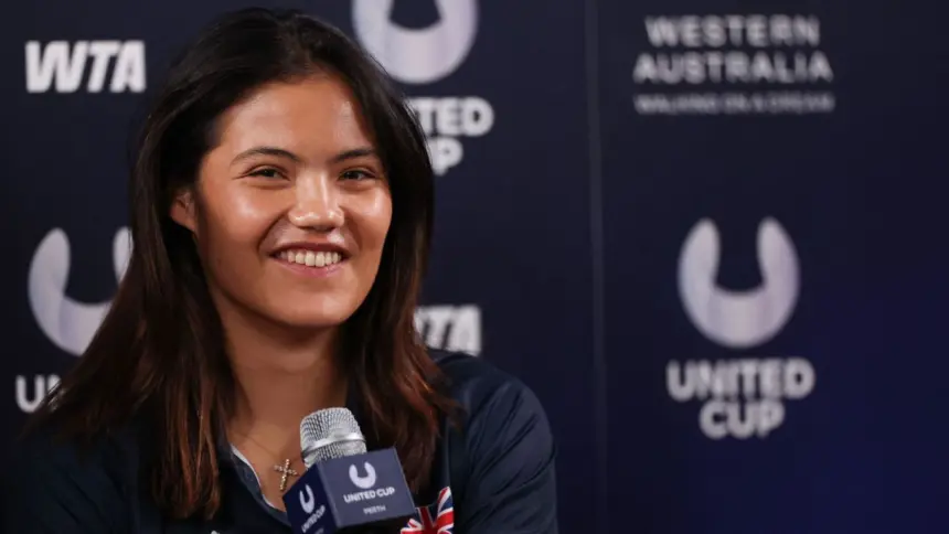 Raducanu se ausenta de la United Cup: ¿Preocupación para el Open de Australia?