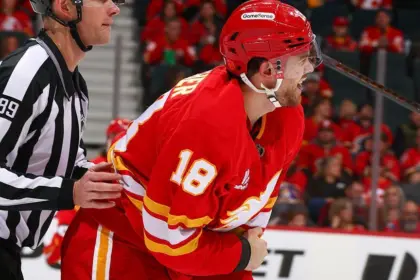 Suspensiones NHL: Beecher (Flames) y Stanley (Jets) castigados por peleas