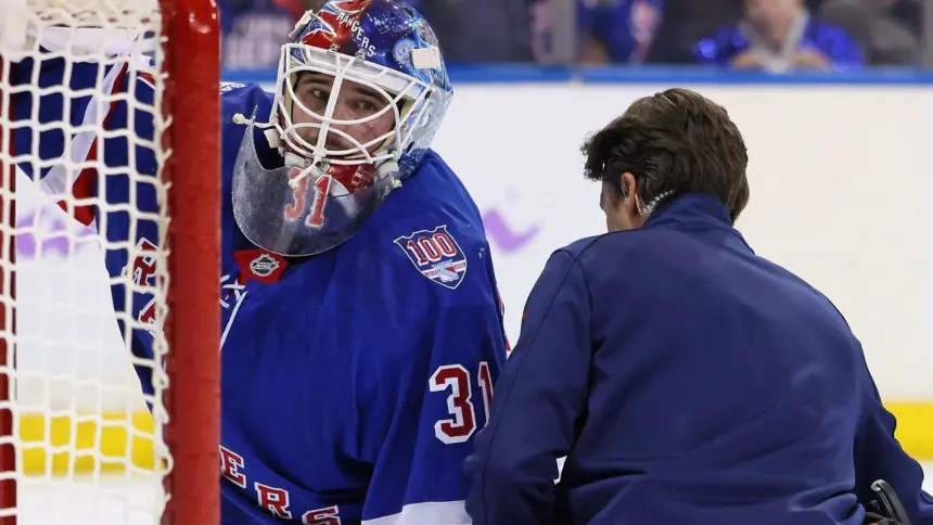 Rangers: Shesterkin a IR, Fox a LTIR; Quick asume la portería