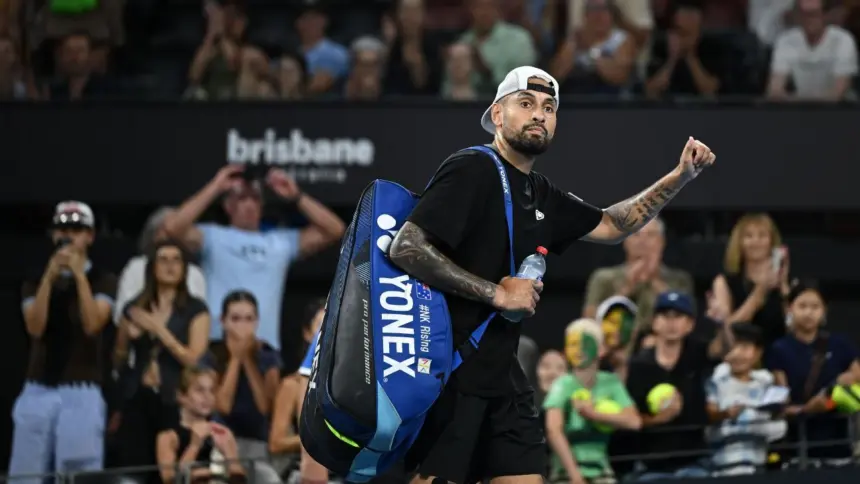 Kyrgios se baja del Abierto de Australia: Enfocará dobles por lesión