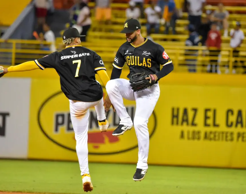 Águilas Cibaeñas vencen a Leones: De la Cruz y Taveras brillan en Lidom