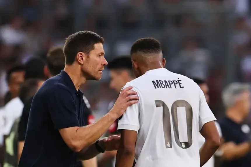 Mbappé y Madrid despiden a Xabi Alonso tras su salida: Reacciones y apoyo.