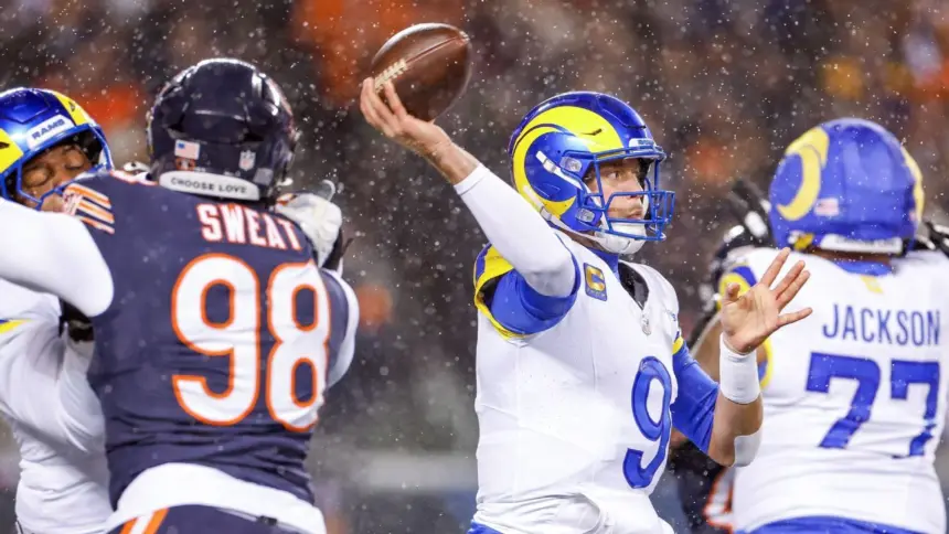 Rams vencen a Bears: Defensa clave y Stafford frío, ¡camino al Campeonato!