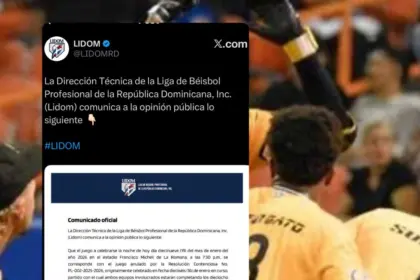 LIDOM Confirma: Toros vs. Águilas de hoy, juego pendiente del 16 de enero
