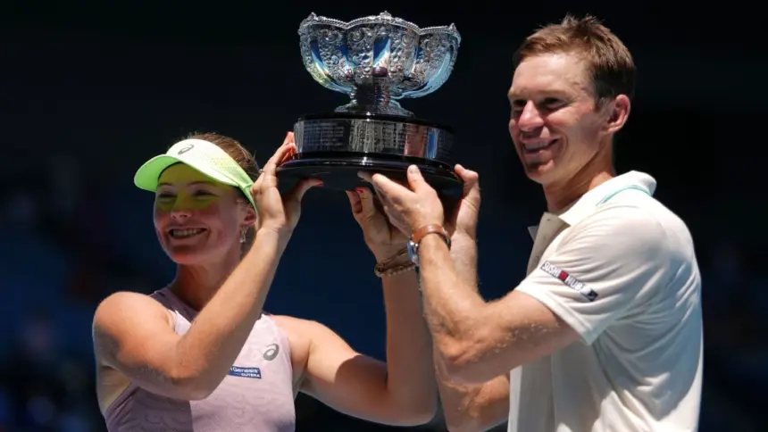 Gadecki y Peers Bicampeones del Abierto de Australia en Dobles Mixtos