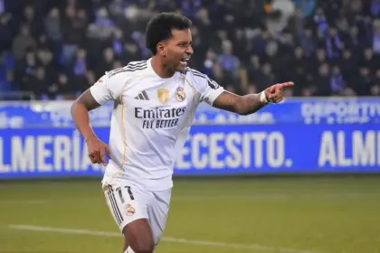 Rodrygo fuera 10 días por lesión: baja clave en Real Madrid y Champions