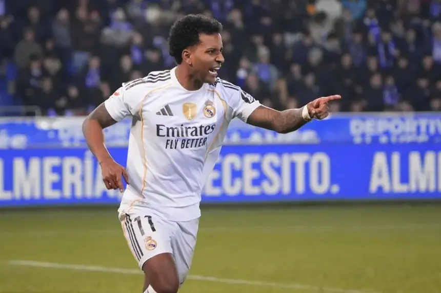 Rodrygo, baja 10 días por lesión: Real Madrid pierde a su estrella 1 Rodrygo, baja 10 días por lesión: Real Madrid pierde a su estrella