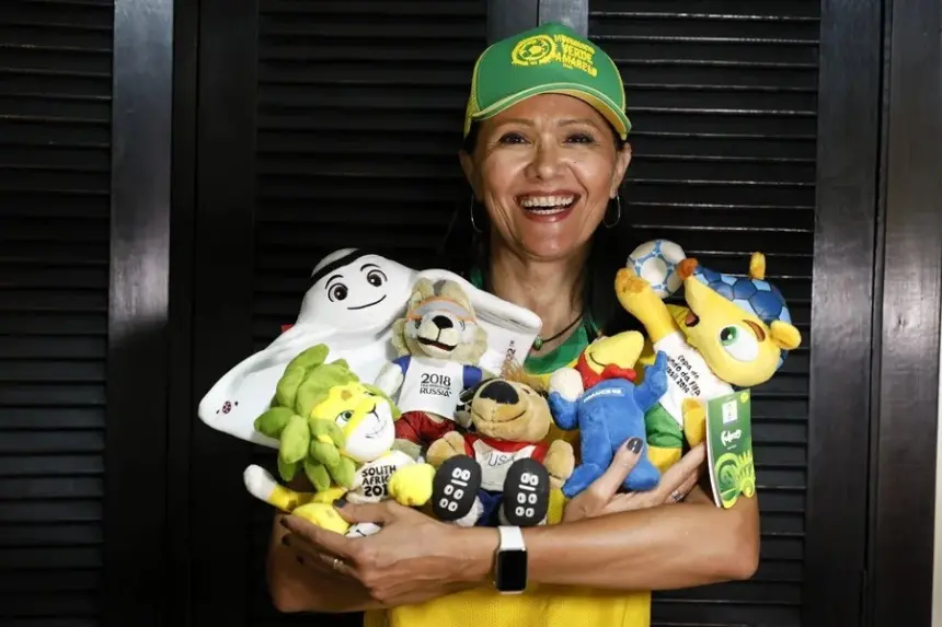 Fanática brasileña vive por el Mundial: pasión y ahorros por la 'Canarinha'