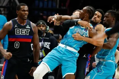 Bronca en Pistons vs Hornets: 4 Ejectados tras Pelea en la NBA