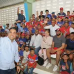 Kelvin Cruz Arranca Reconstrucción del Multiuso Lidio Guzmán en Jima Abajo