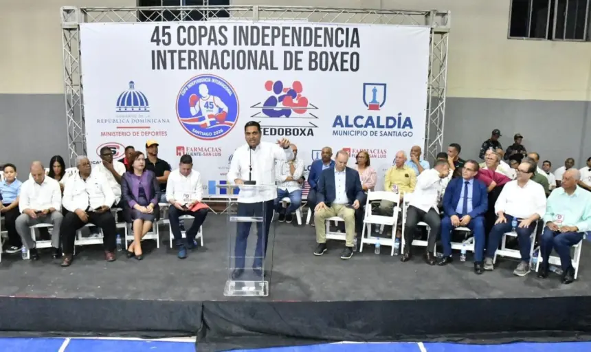 Ministro de Deportes aporta RD$1.3M para Copa de Boxeo en Santiago 1 Ministro de Deportes aporta RD$1.3M para Copa de Boxeo en Santiago