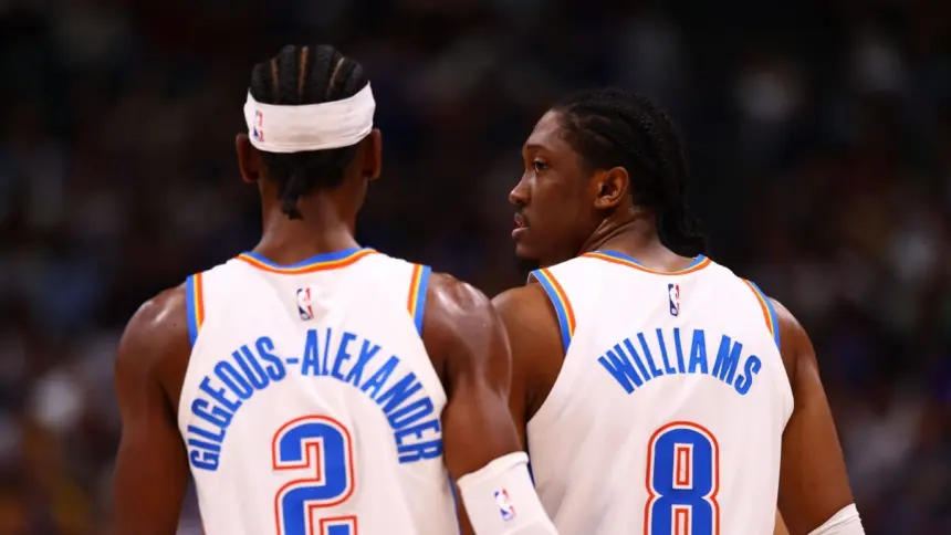 Thunder sin SGA y Williams al reanudar la temporada NBA