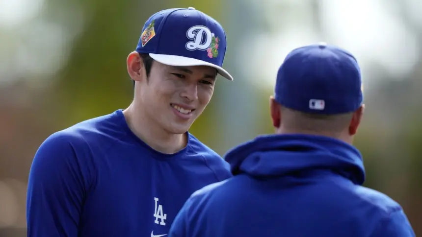Sasaki, Lanzador de los Dodgers, Sufre en su Debut de Primavera