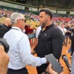 Manfred visita Quisqueya: MLB evalúa juegos oficiales en República Dominicana