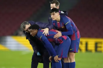 Barcelona: Balde y Koundé, baja por lesión muscular; preocupa el FCB.