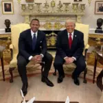 Alex Rodríguez y Donald Trump: Encuentro en la Casa Blanca