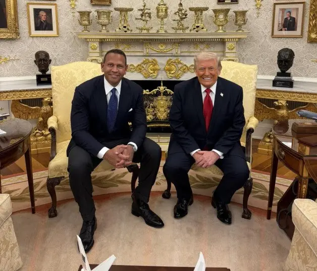 Alex Rodríguez y Donald Trump: Encuentro en la Casa Blanca