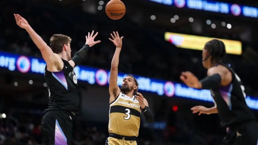 Debut de Trae Young: Dazzles en Washington, pero derrota ante Jazz